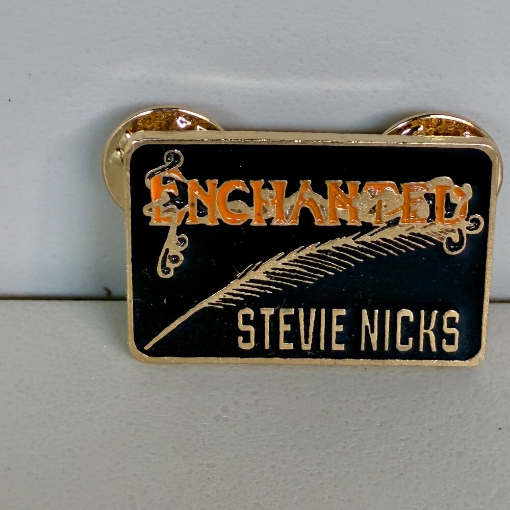 Stevie Nicks Enchanted Concert Tour Music Album Promo Pin Button Pinback